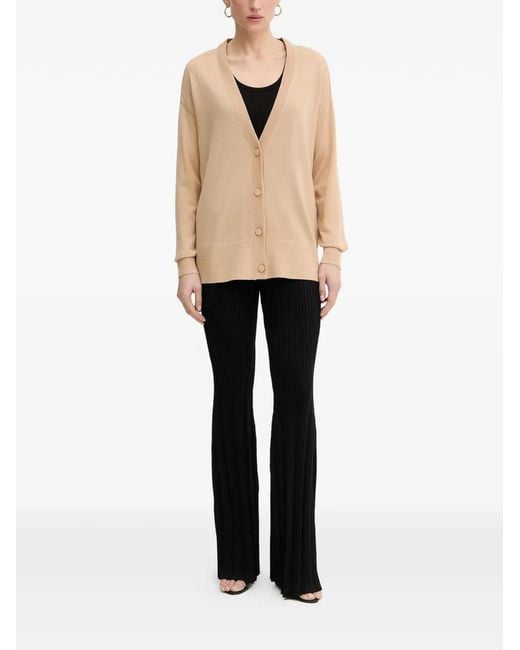 ARMANI EXCHANGE Natural Buttoned Cardigan