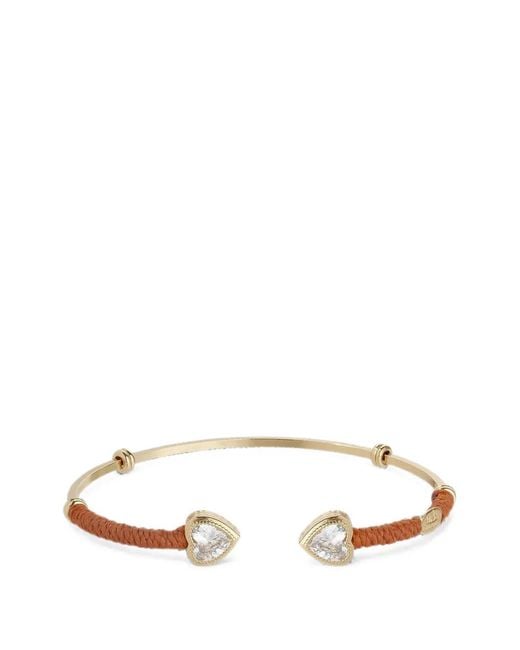 Gas Bijoux White Duality Amore Bangle Bracelet