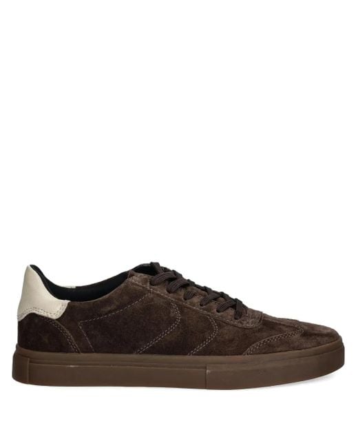 Vagabond Brown Cody Suede Panelled Sneakers