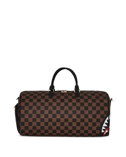 Borsone Peeking Character di Sprayground in Brown