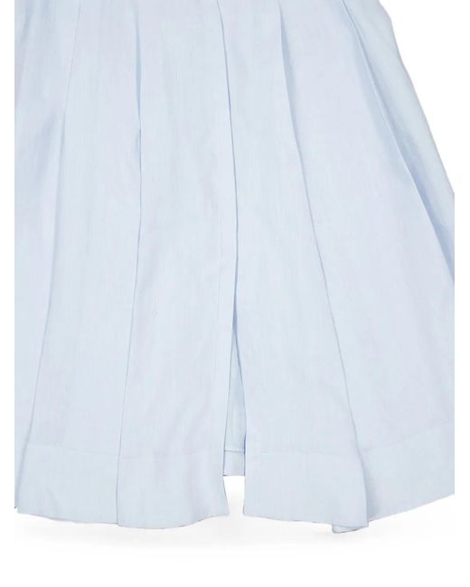 Gabriela Hearst White Magritte Sleeveless Midi Dress