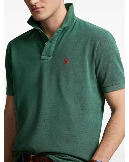 Polo Ralph Lauren Poloshirt mit Polo Pony-Stickerei in Green für Herren