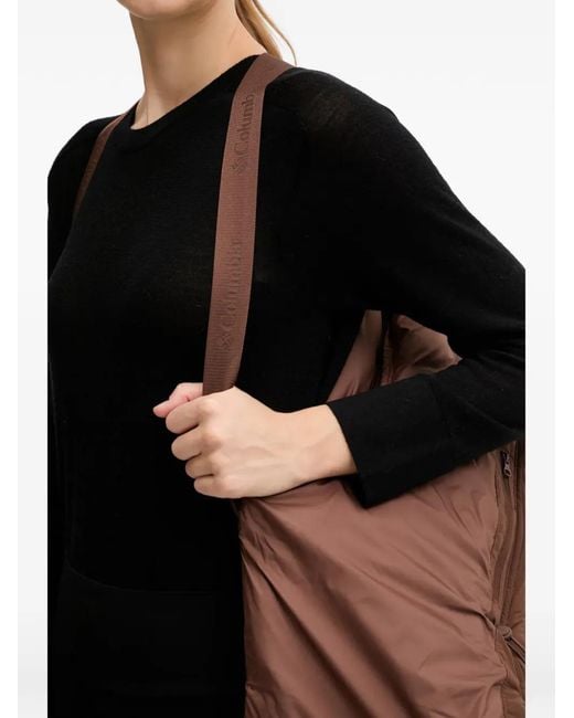 Columbia Brown Amaze Puff Hooded Coat