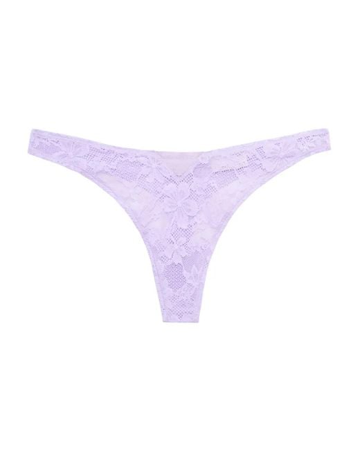 Fleur du Mal Purple Le Stretch Tanga