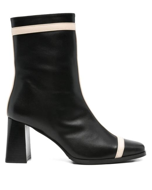 CAREL PARIS Black Stiefeletten mit Blockabsatz