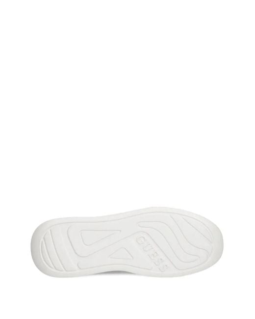 Guess Elba Sneakers Mit Monogrammmuster in Brown für Herren