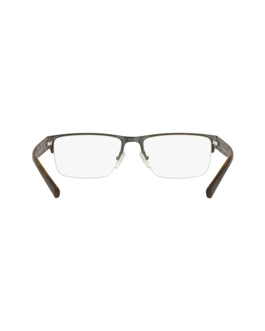 ARMANI EXCHANGE Gray Rectangle-Frame Sunglasses for men
