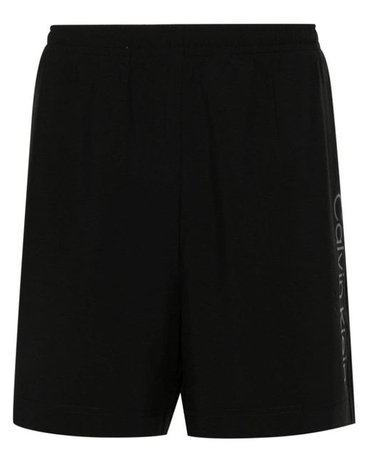 メンズ Calvin Klein 2-in-1 Gym ショートパンツ Black