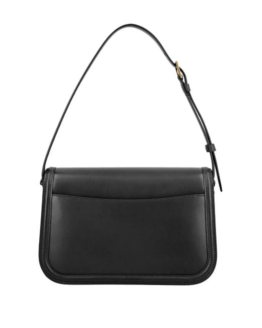 Saint Laurent Black Large Solferino Shoulder Bag