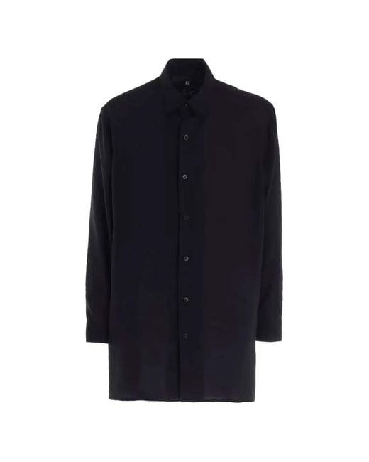 Y's Yohji Yamamoto メンズ ブルー レイヤードカラーシャツ 【公式通販】