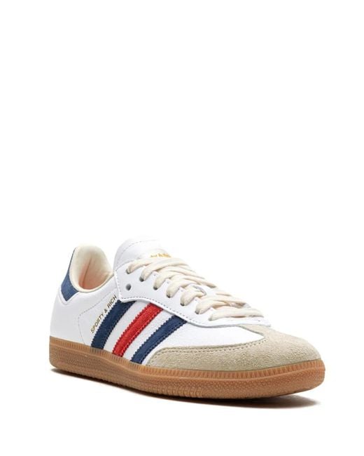 Adidas Blue X Sporty & Rich Samba Og "Usa" Sneakers for men