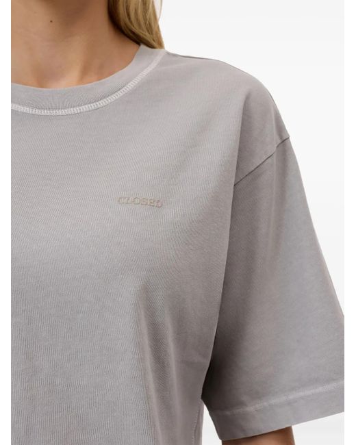 Closed Gray Relaxed T Shirt