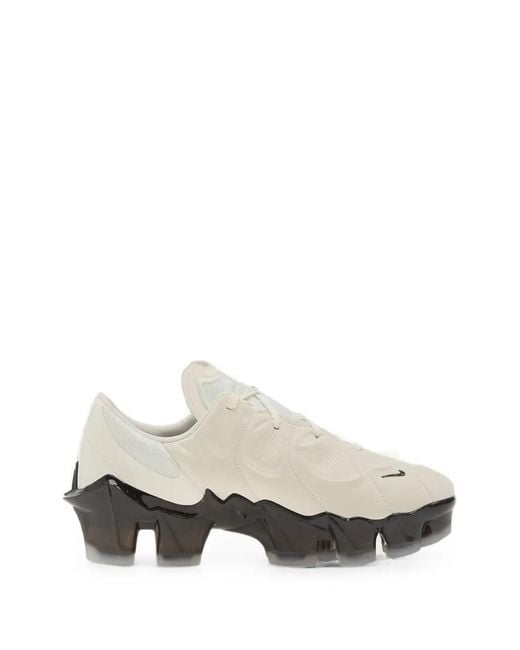 Nike White Swoosh-Logo Panelled Sneakers