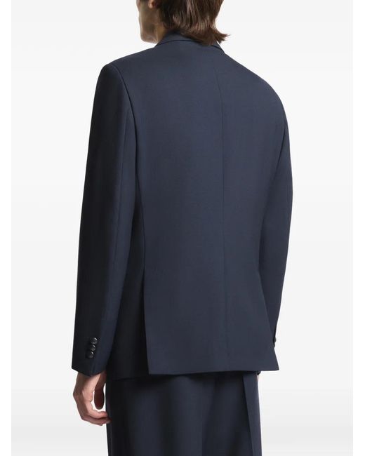 Fay Blue Two-Button Blazer Jacket for men