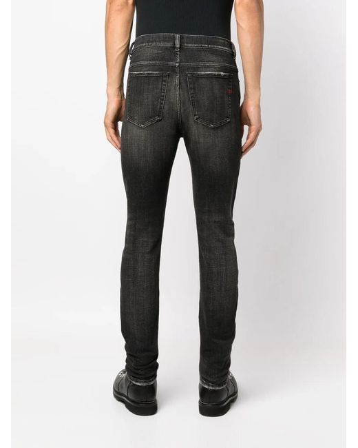 DIESEL Gray 1983 Slim-Cut Jeans for men