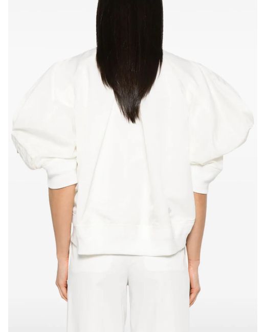 Sacai ツイル ジャケット White