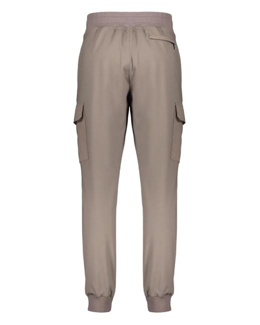 Moorer Gray Enrich Track Pants for men