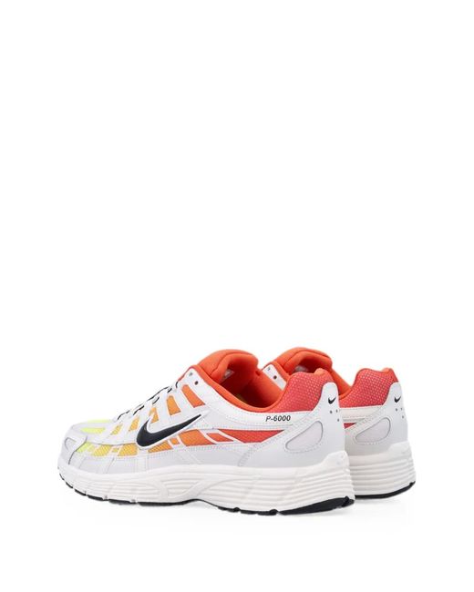 Nike White P-6000 Sneakers