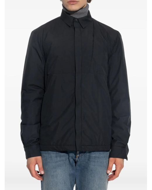 Paul & Shark Blue Buttoned Panelled Jacket for men