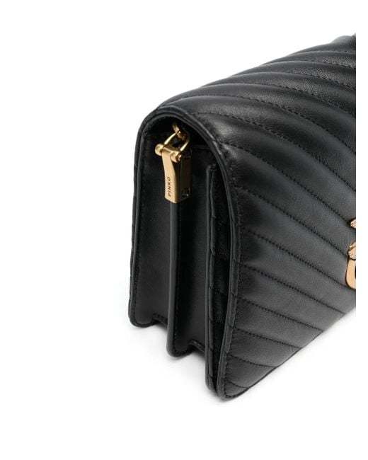 Pinko Black 'love Click Classic' Crossbody Bag