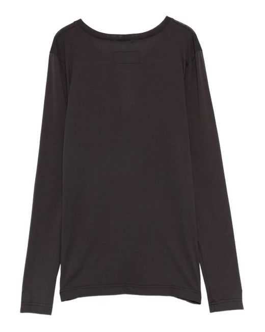 Private 0204 Brown Long-Sleeve Top