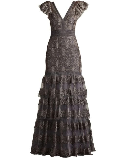 Tadashi Shoji Rhone ドレス Gray