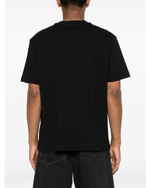 Calvin Klein Black Logo-Print T-Shirt for men