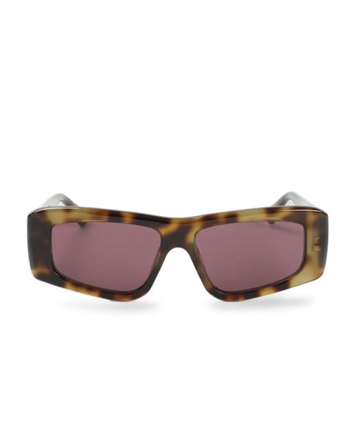 Chloé スクエアフレーム サングラス Brown