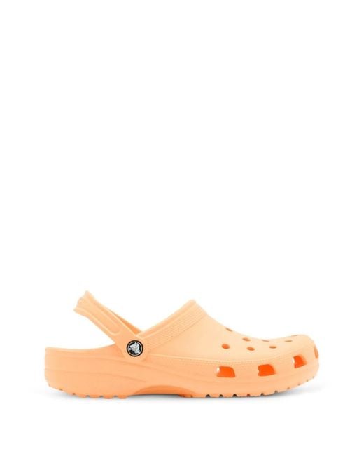 CROCSTM Pink Perforated Slingback Sandals