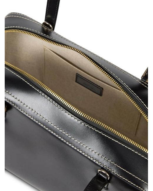 A.P.C. Black Virginie Box Bag for men