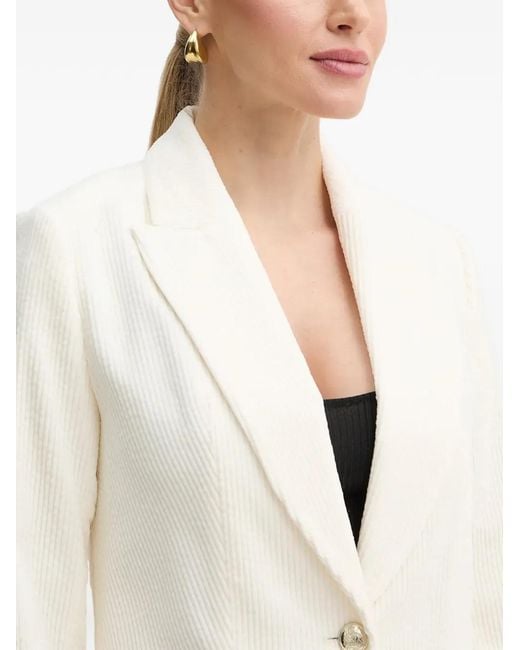 Morgan Blazer Met Knopen in het White