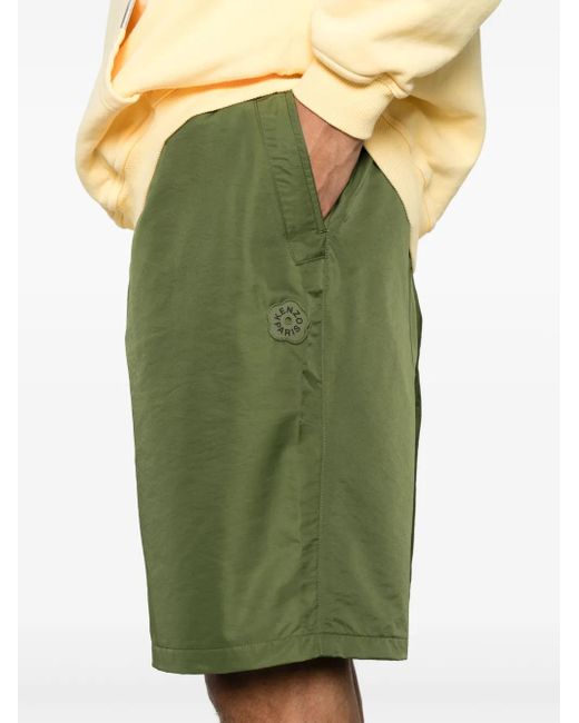 KENZO Green Shorts for men