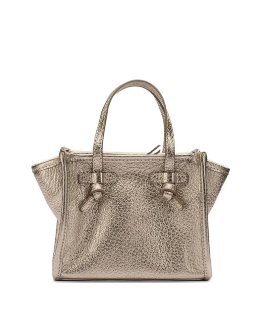 Gianni Chiarini Natural Metallic-Effect Tote Bag