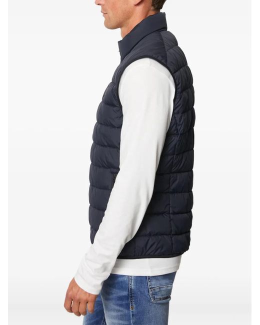 Marc O' Polo Blue Padded Gilet for men