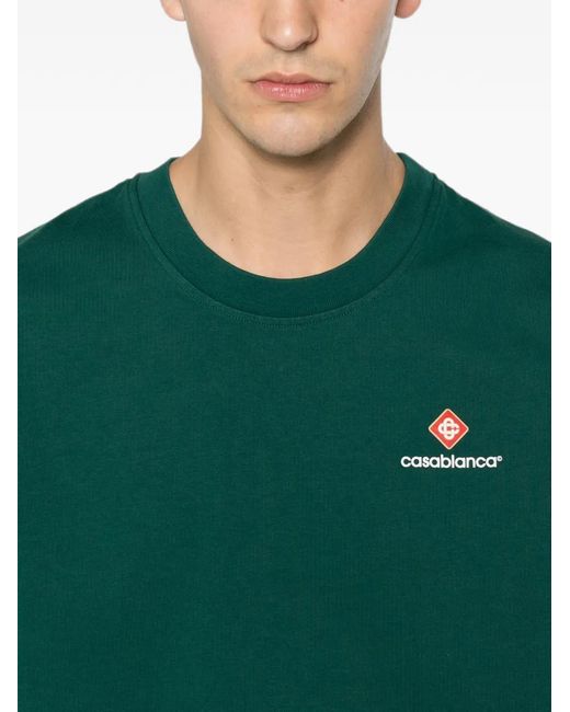 Casablanca Green T-Shirt for men