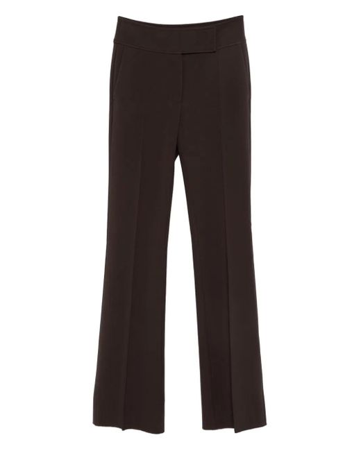 Dorothee Schumacher Gray Straight-Leg Trousers