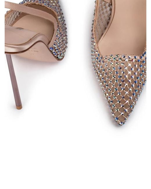 Le Silla White 120Mm Gilda Pumps