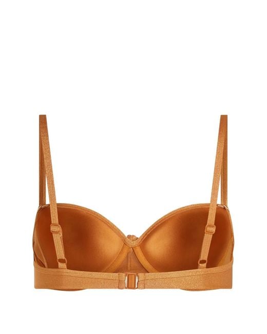 Marlies Dekkers Brown Dorada Padded Balcony Bikini Top