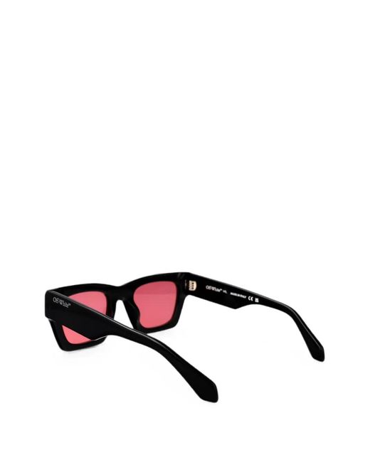 Off-White c/o Virgil Abloh Pink Davie Square-Frame Sunglasses for men