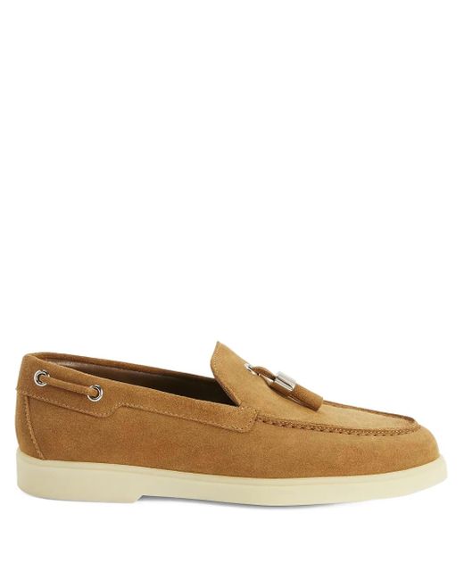 Giuseppe Zanotti The Maui Tassels ローファー Brown