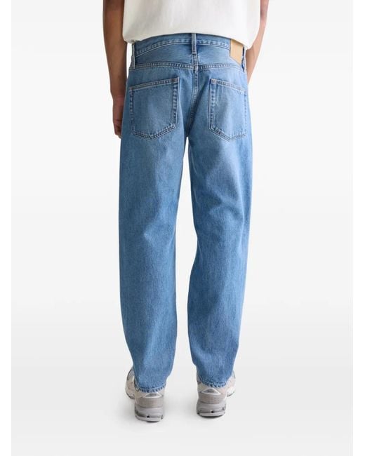 Bellerose Blue Stone Washed Jeans for men