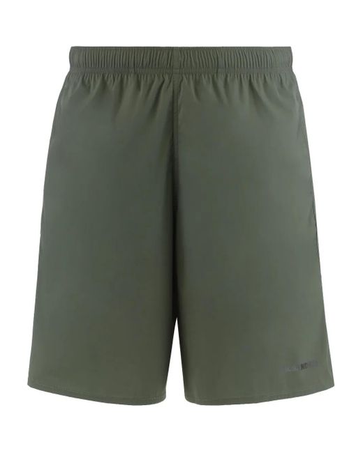 メンズ Jil Sander ドローストリング トランクス水着 Green