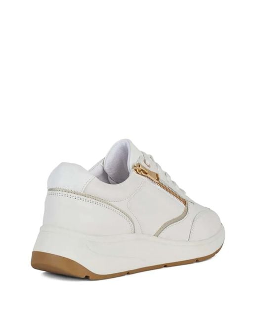 Geox White D Cristael E Sneakers