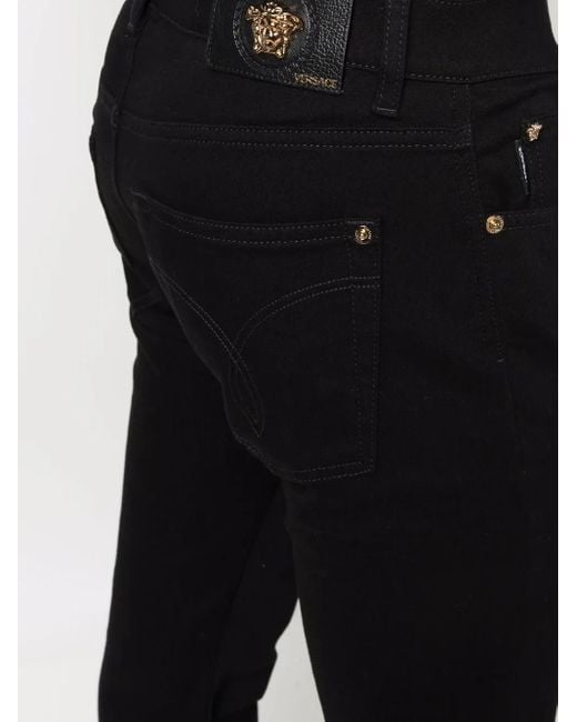 Vaqueros Medusa Versace de hombre de color Black