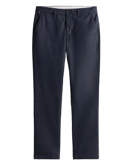 Pantalon Chino Denton À Détail Drapeau Tommy Hilfiger pour homme en coloris Blue