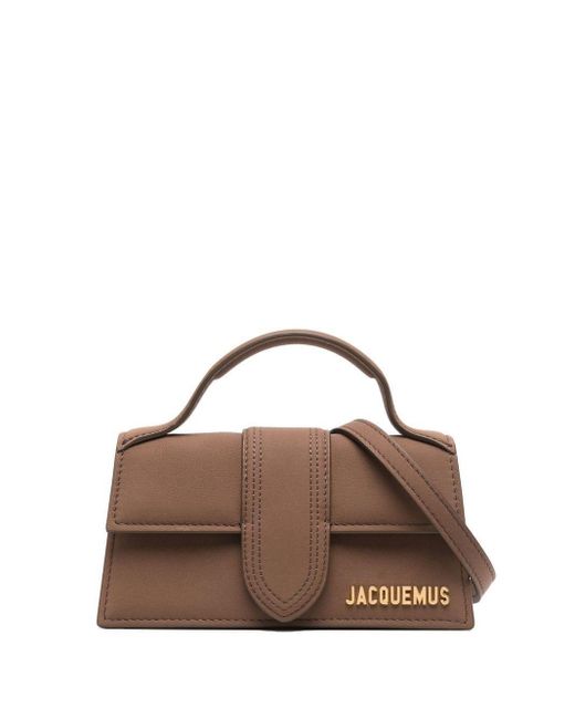 Jacquemus Leather Le Bambino Tote Bag in Brown | Lyst Australia