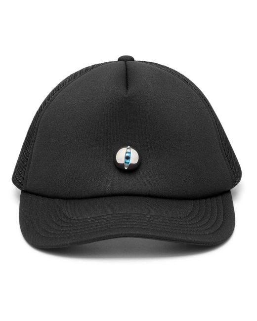 Undercover Black Logo-appliqué Mesh Cap for men