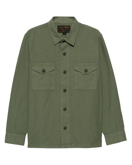 Filson Green Field Jac Cotton Shirt for men