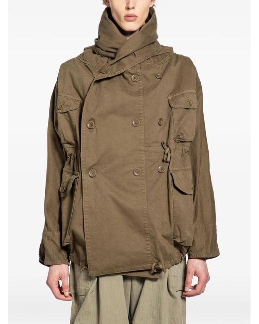 Kapital Green Katsuragi Cotton Ring Jacket for men