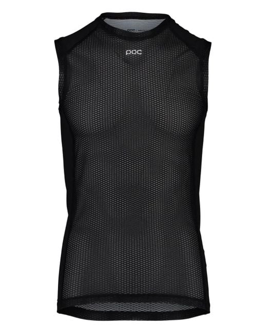 Poc Black Mesh Baselayer Vest for men